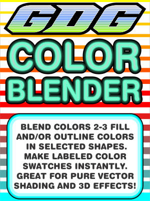 GDG Color Blender Plus Free Bonus Macro: GDG Randomize-A-Tron for X5 and  X4