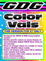 GDG Color Vals for X7