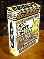 GDG Doc Font Lister 2022