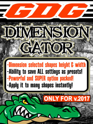GDG Dimension Gator for v.2017