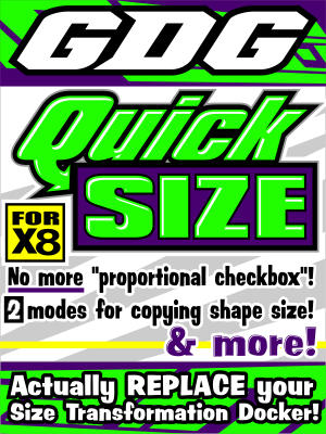 GDG QuickSize for X8