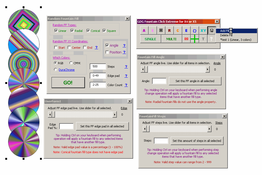 ultimate fountain fill macro!